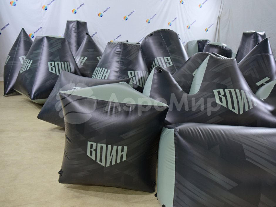 Надувная тактическая фигура Кейк (Cake) для игры в пейнтбол, нёрф, лазертаг и арчеритаг