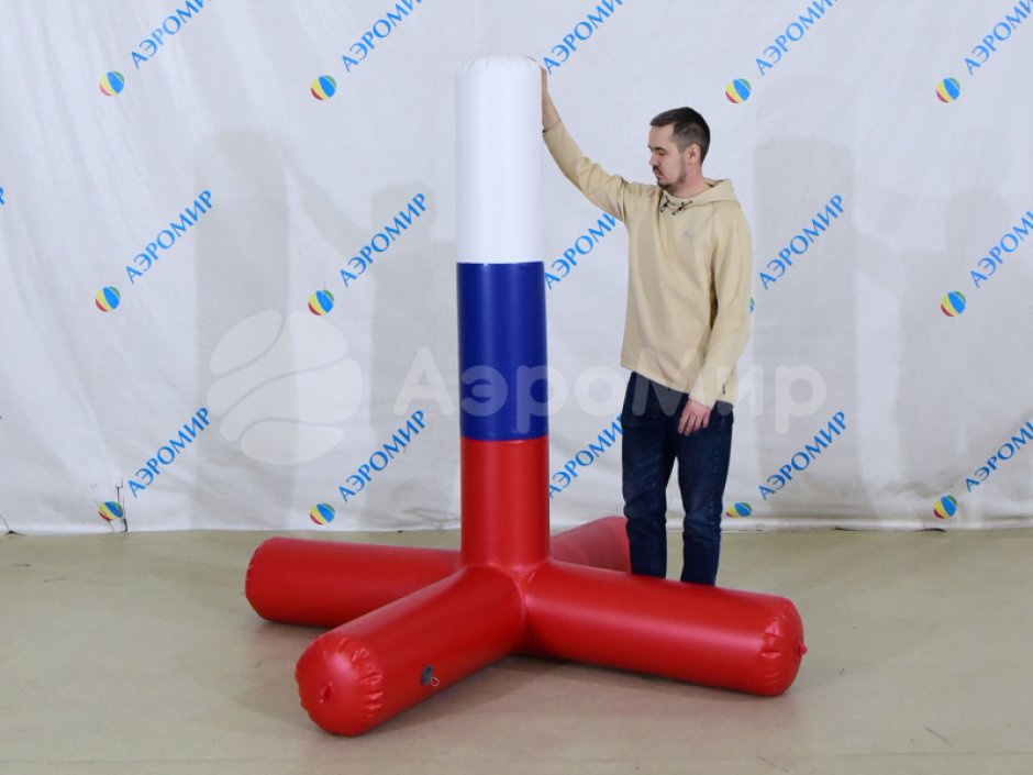 Надувная полоса препятствий для дронов — 30 х 30 м