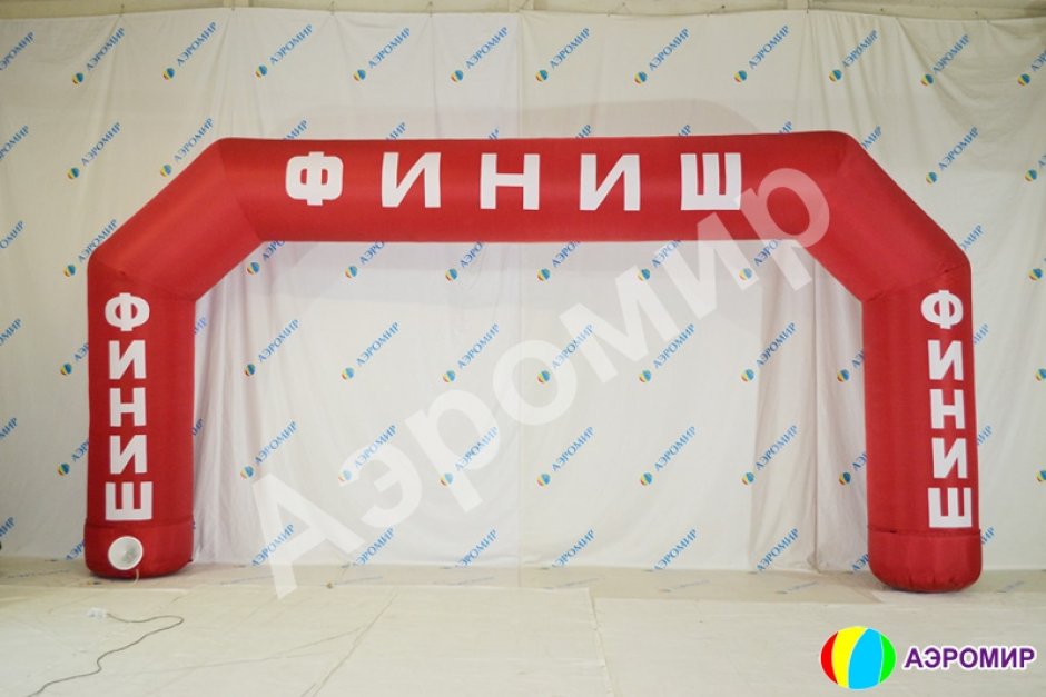 Надувные финишные ворота 