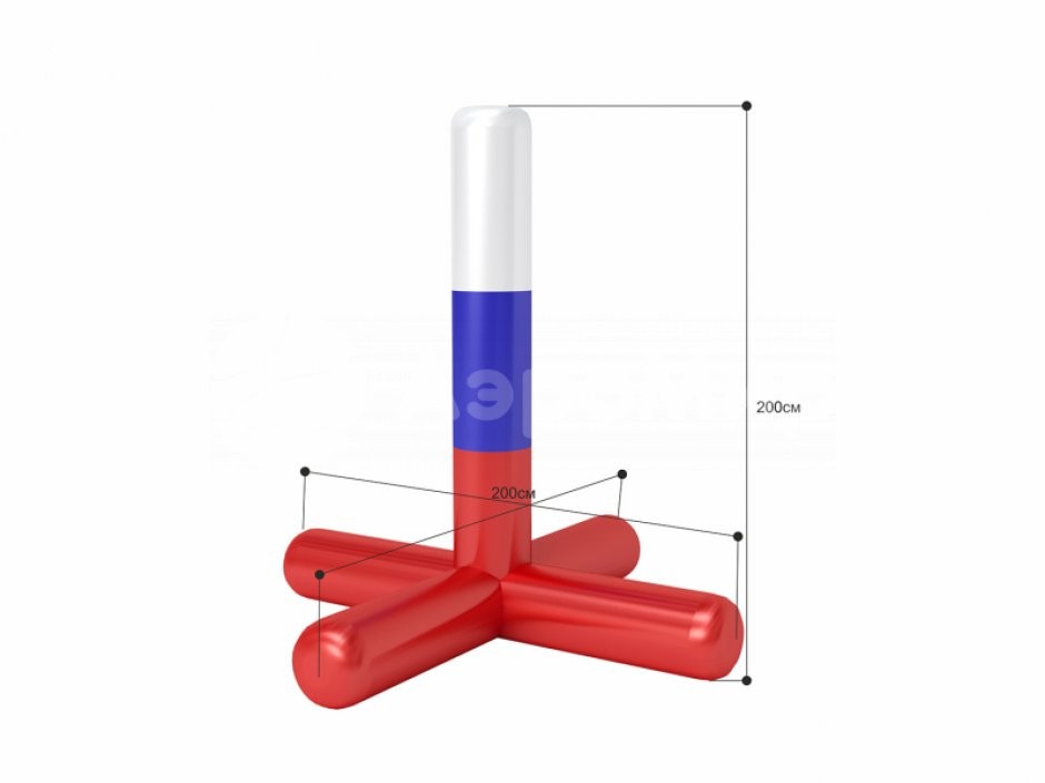 Флаг / Столб для трассы дронов и FPV дронов