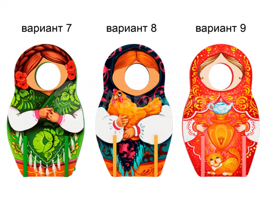 Матрёшка фоторамка — создаст настроение