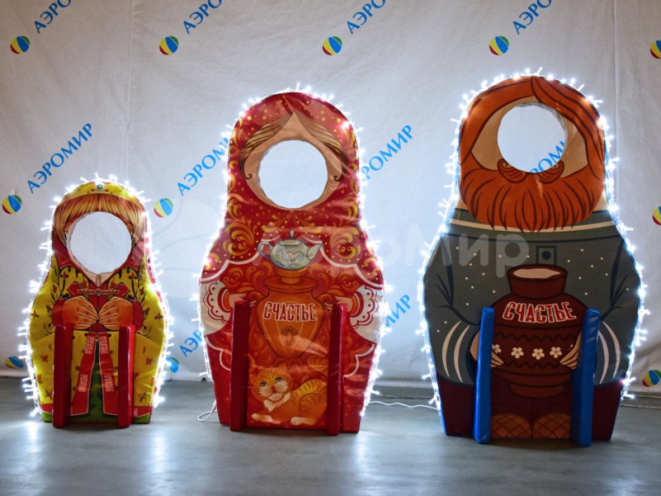 Матрёшка фоторамка — создаст настроение