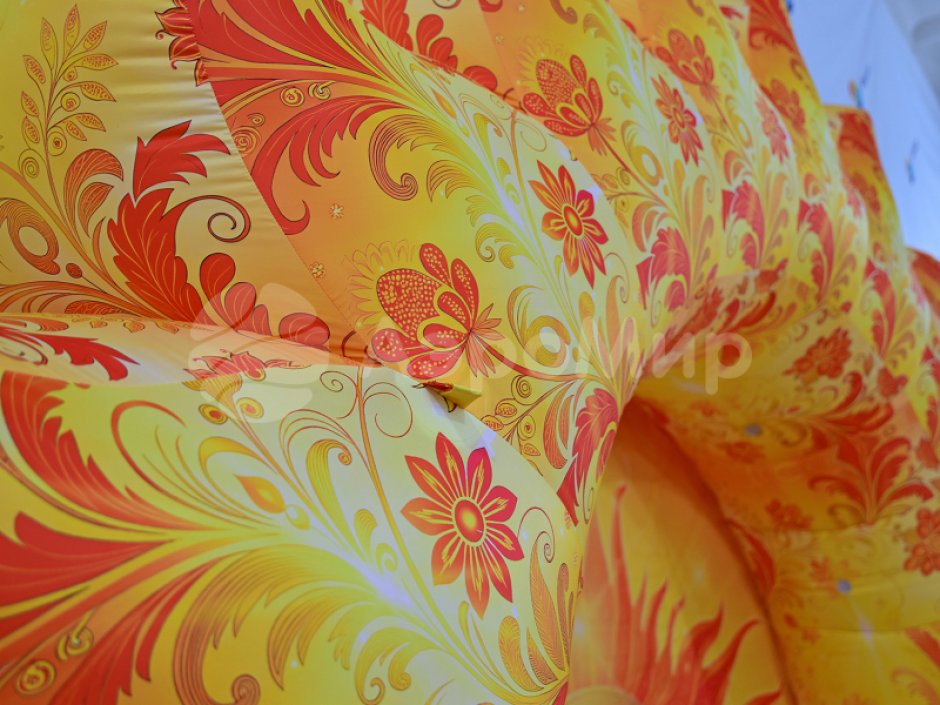 Фотозона солнце надувная для мероприятий