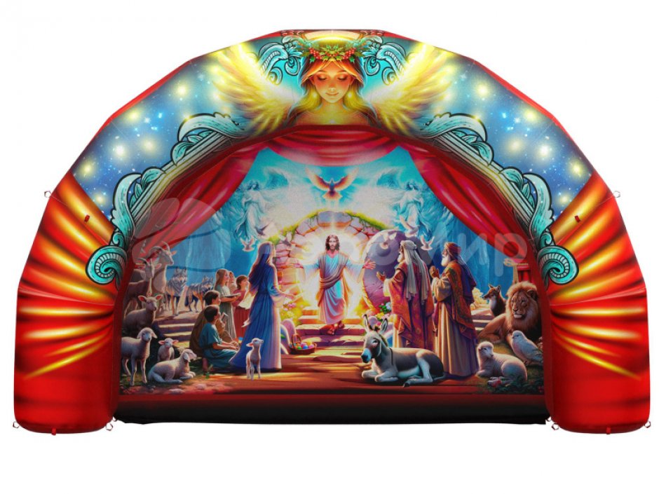 Воскрешение — праздничная декорация священного праздника и духовной радости