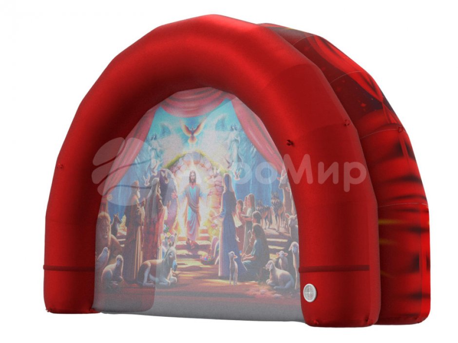 Воскрешение — праздничная декорация священного праздника и духовной радости