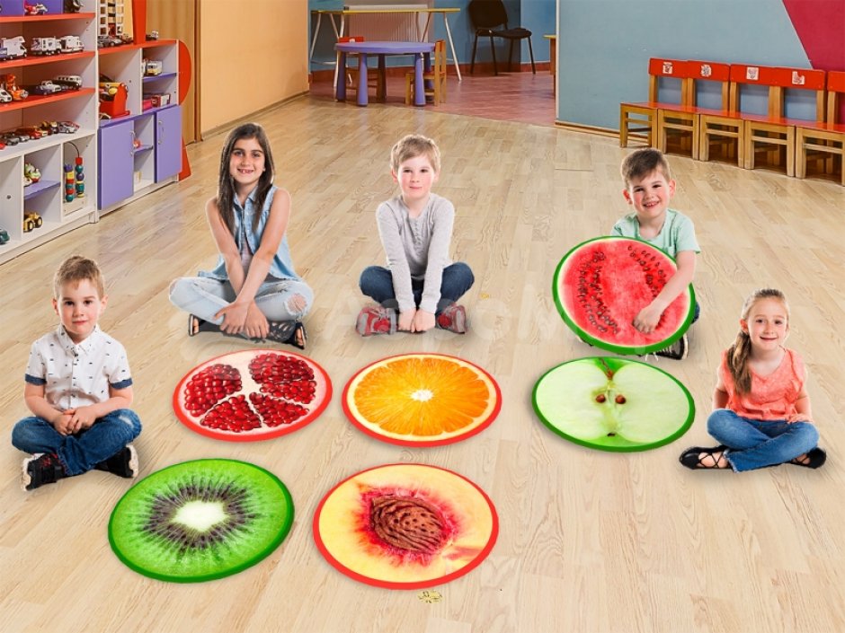 Фрукты — мягкий игровой модуль для игр и декора