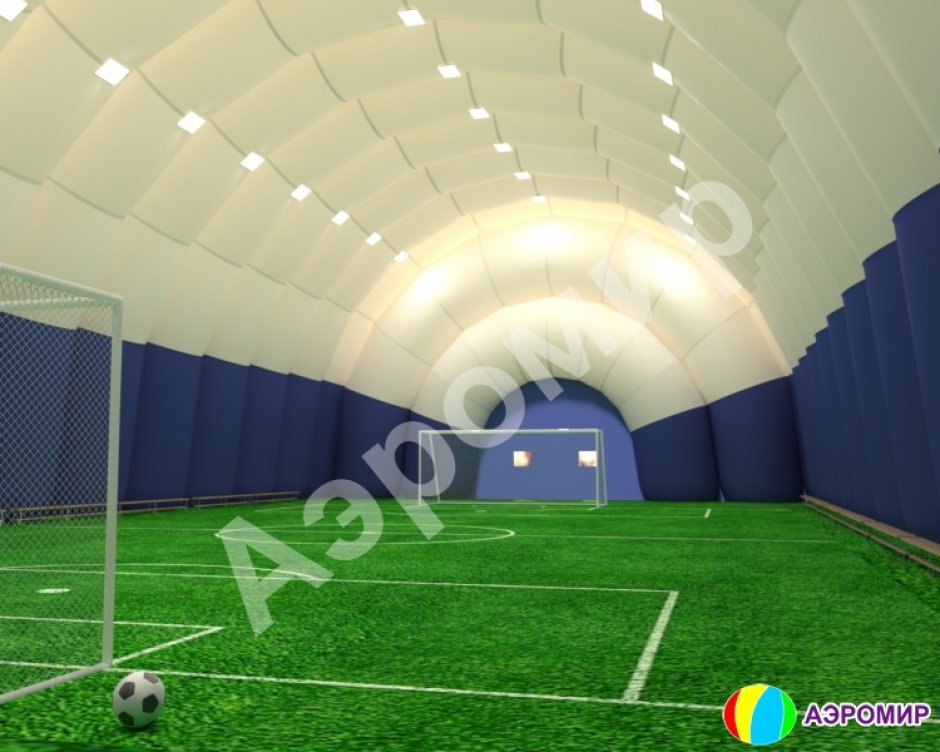 Надувные ангары для временных развлекательных площадок