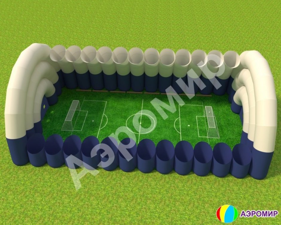 Надувные ангары для временных развлекательных площадок