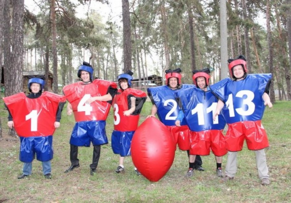 Регби — игра в американский футбол