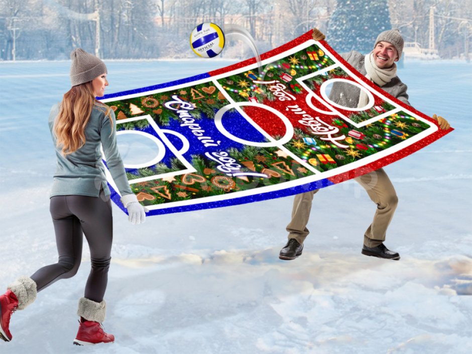 Командный игровой реквизит Футбольное поле