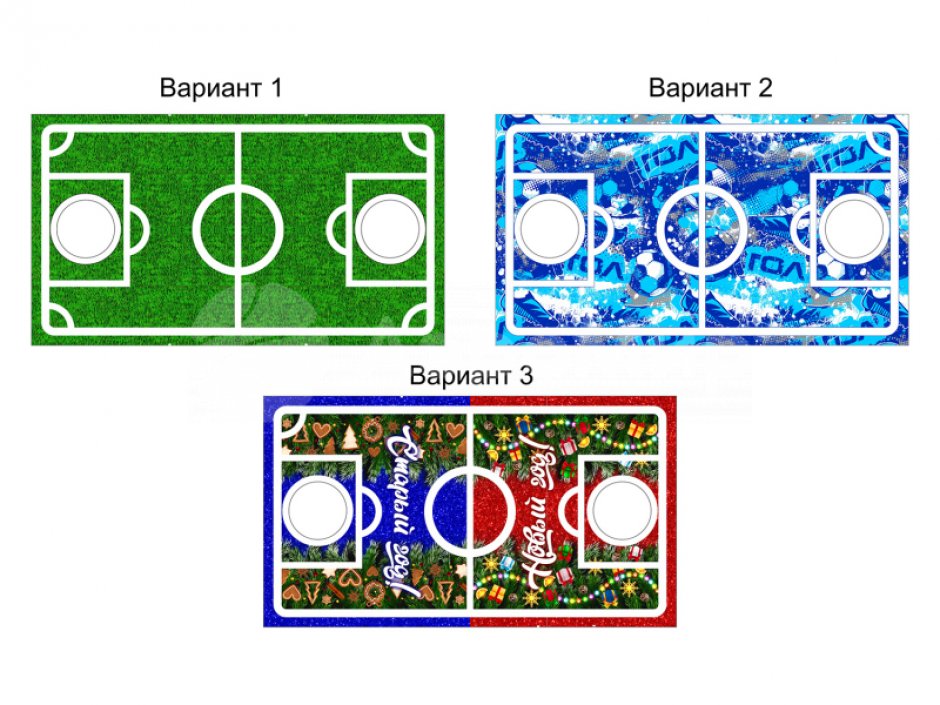 Командный игровой реквизит Футбольное поле
