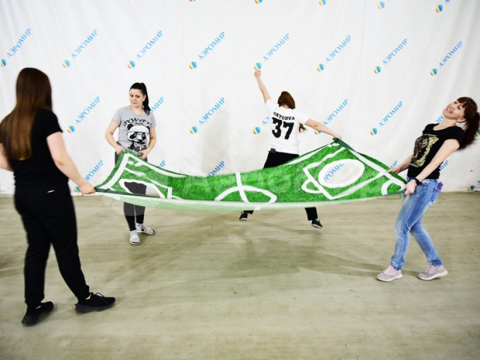 Командный игровой реквизит Футбольное поле