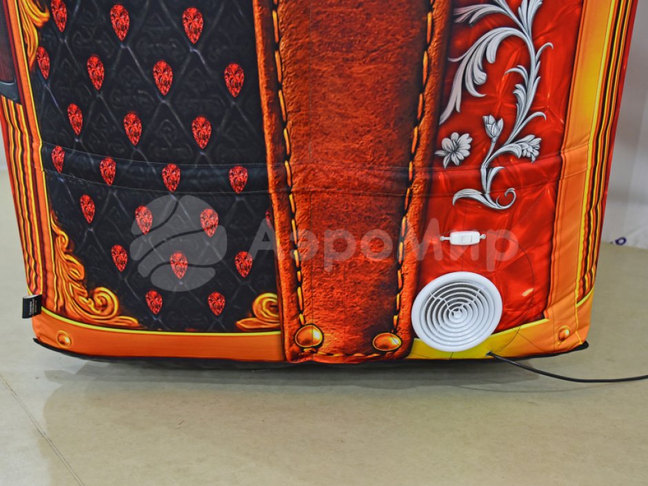 Надувная гармонь — большая фигура-декорация на праздник