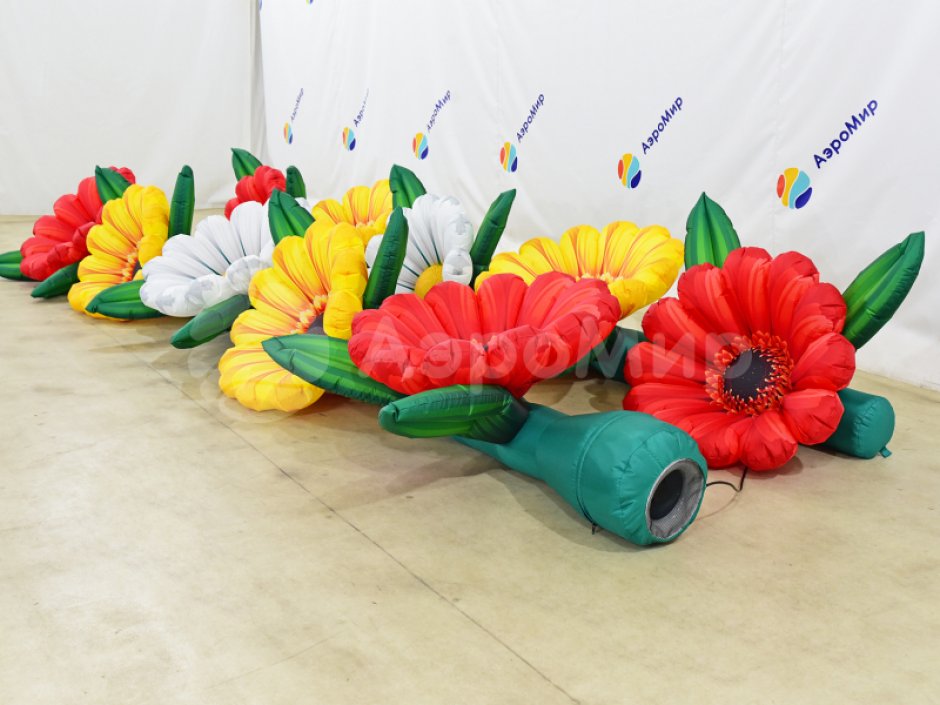 Надувные цветы Герберы