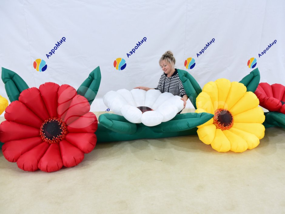 Надувные цветы Герберы