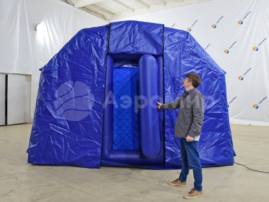 Пневмокаркасная палатка МЧС 