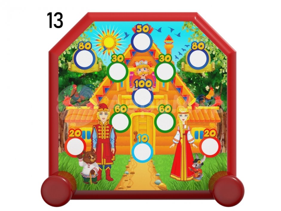 Надувной дартс со сменными баннерами для праздников и мероприятий