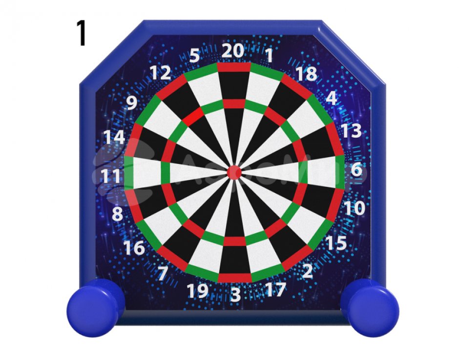 Баннер для надувного дартса — разнообразит игры и развлечения