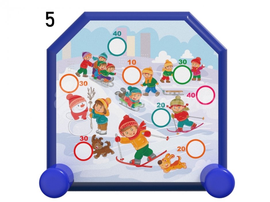 Надувной дартс со сменными баннерами для праздников и мероприятий