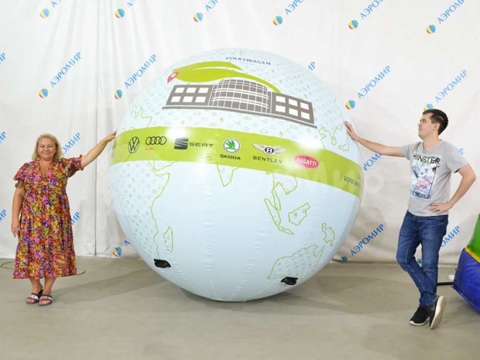 Большой надувной мяч - для спортивных игр и праздников