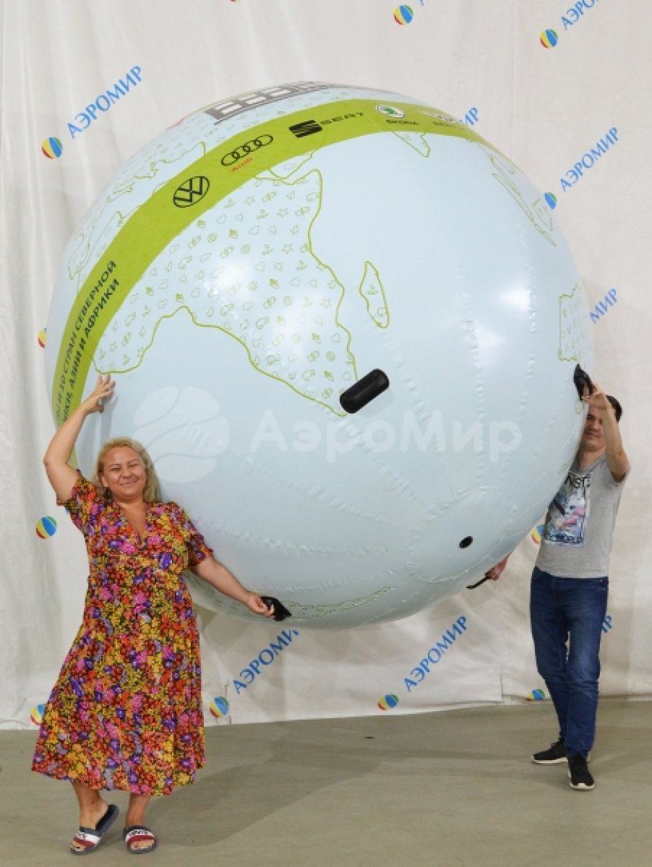 Большой надувной мяч - для спортивных игр и праздников