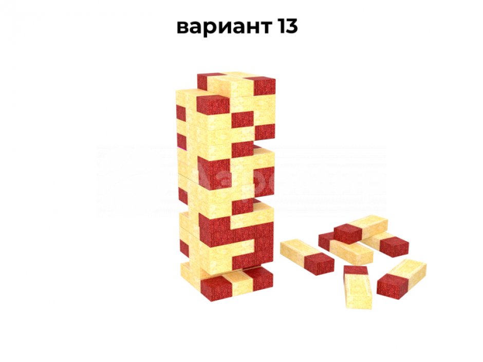 Гигантская дженга для уличных мероприятий