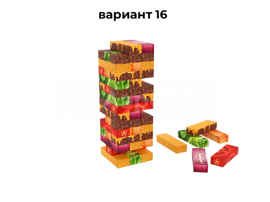 Гигантская дженга для уличных мероприятий