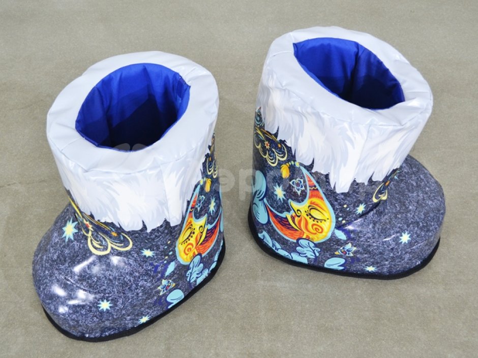 Командный игровой реквизит Гигантские валенки — для эстафет, забегов и игр