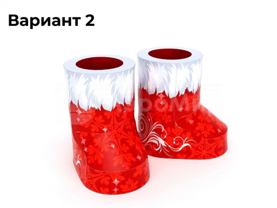 Командный игровой реквизит Гигантские валенки — для эстафет, забегов и игр