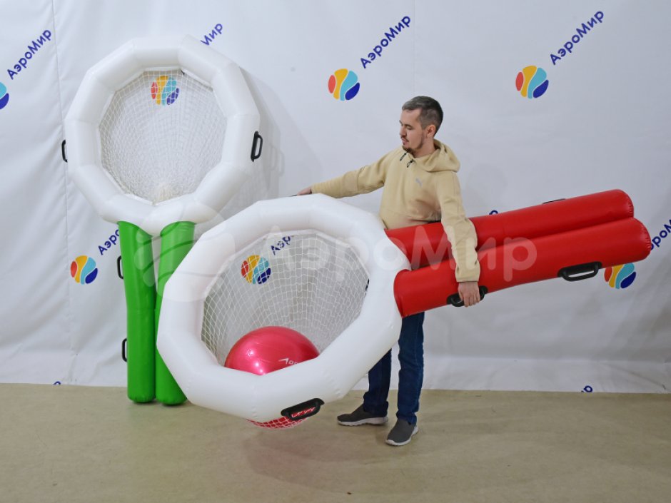 Гигантский надувной Сачок — игровой реквизит для состязаний, эстафет и развлечений