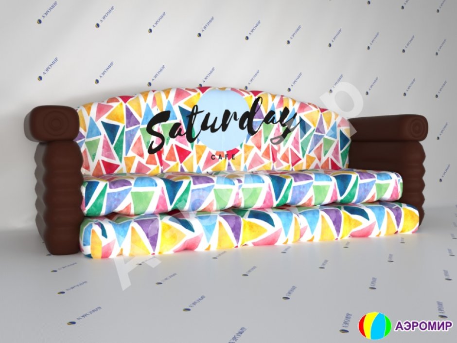 Большое надувное кресло — для рекламы, промо, шоу, выставки или отдыха