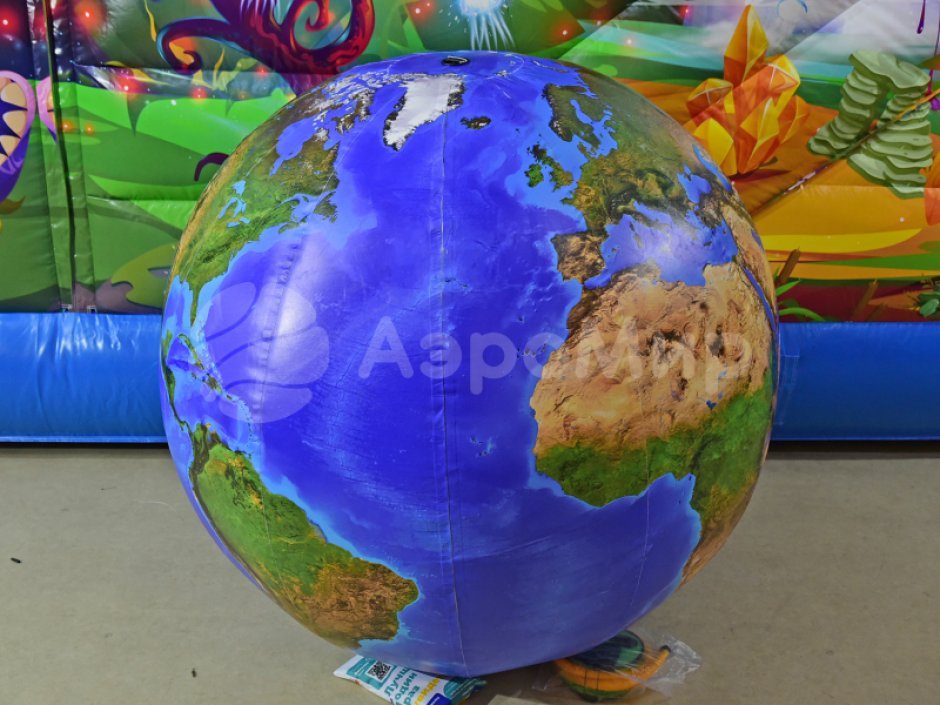 Надувной мяч глобус планета Земля