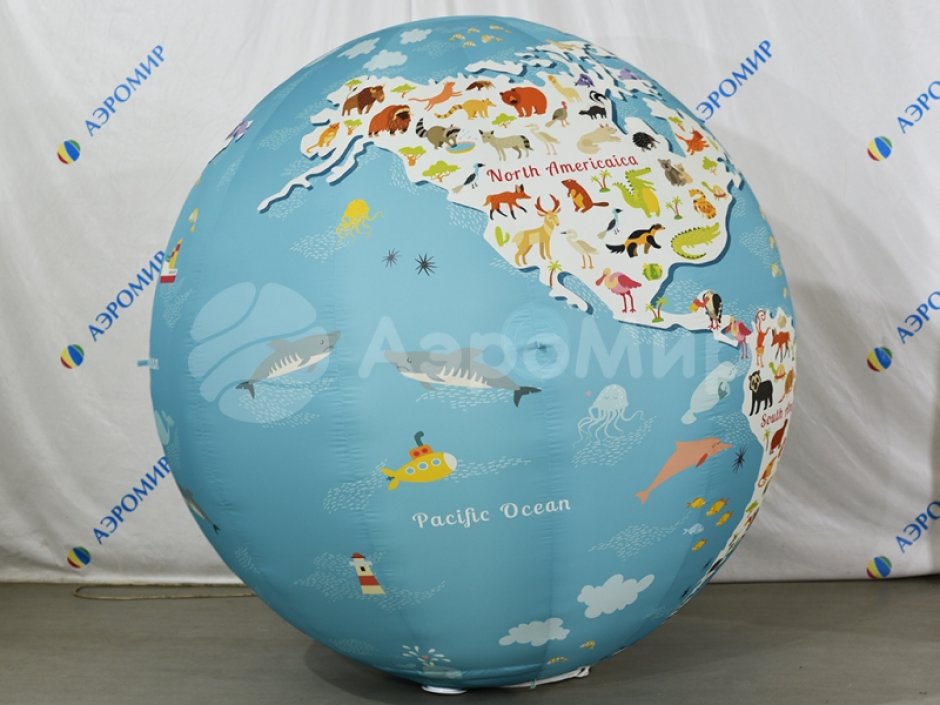 Большой латексный шар для игр, интерактива, рекламы и промо