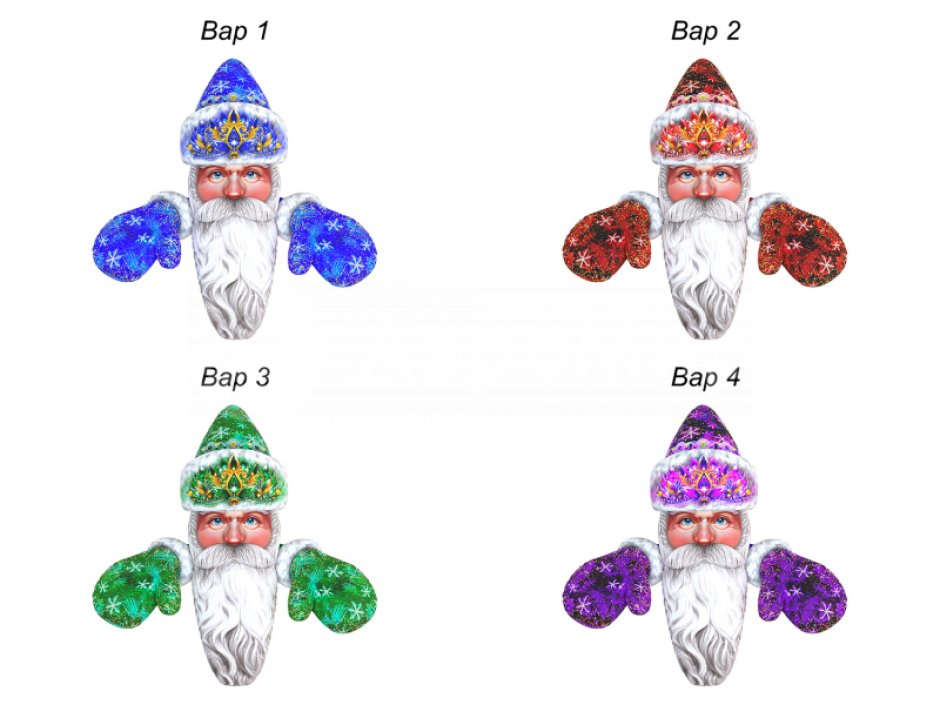 Надувной Дед Мороз на крышу — большая декорация новогоднего праздника