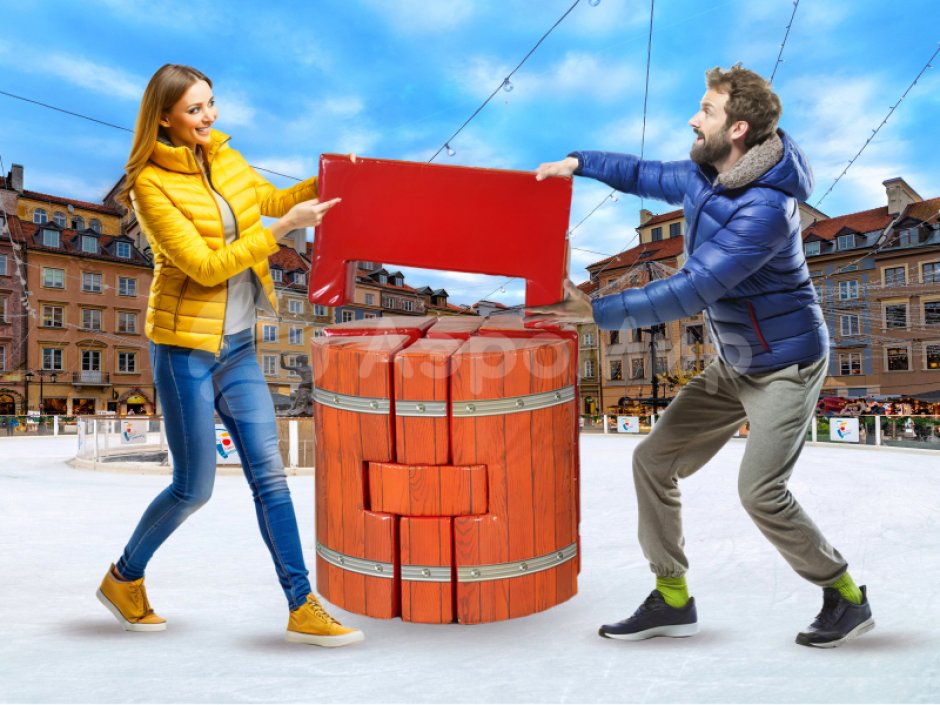 Мягкая головоломка Бочка