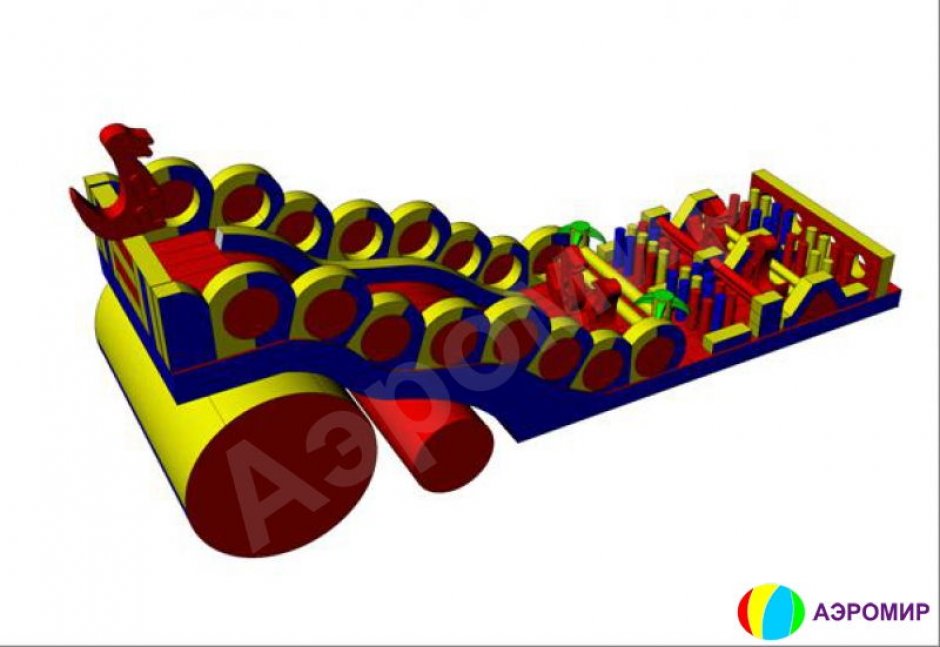 Надувной лабиринт СНП-25