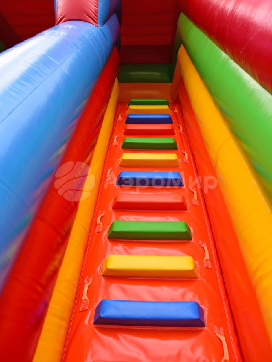 Надувной батут-горка Белка — площадью 40 м²