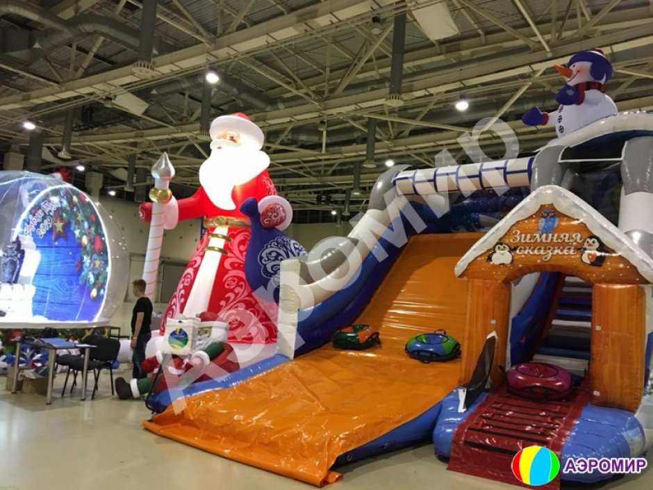 Зимняя горка для бизнеса — Снегорка