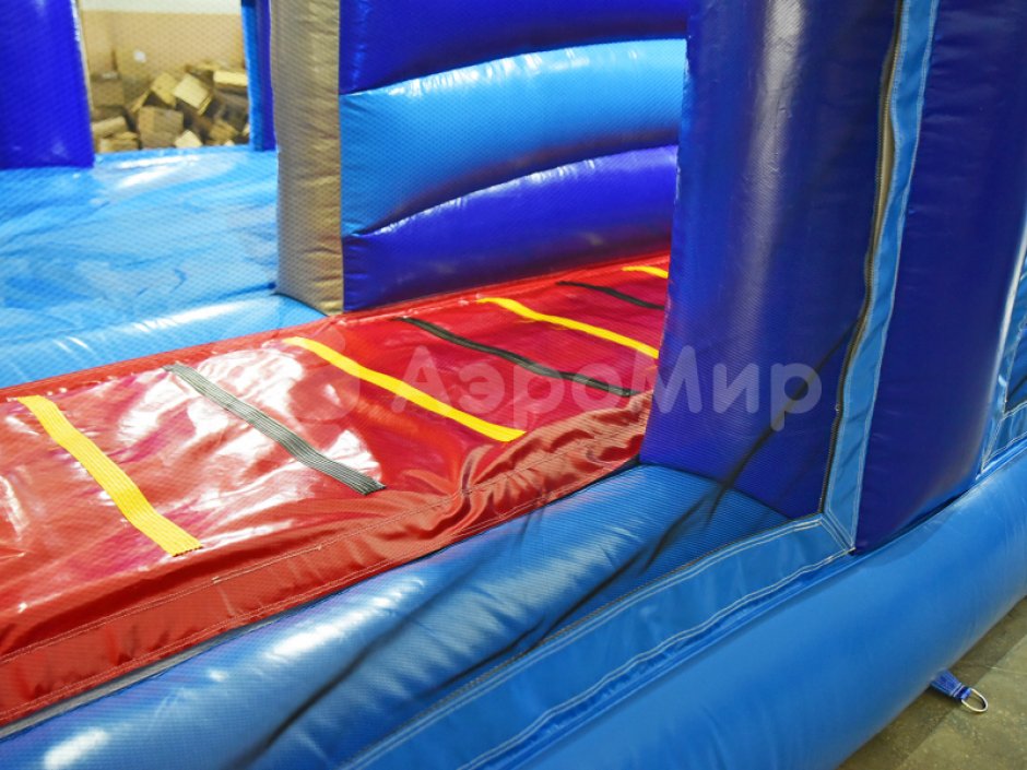 Надувная горка БС-102 «Зимняя сказка»