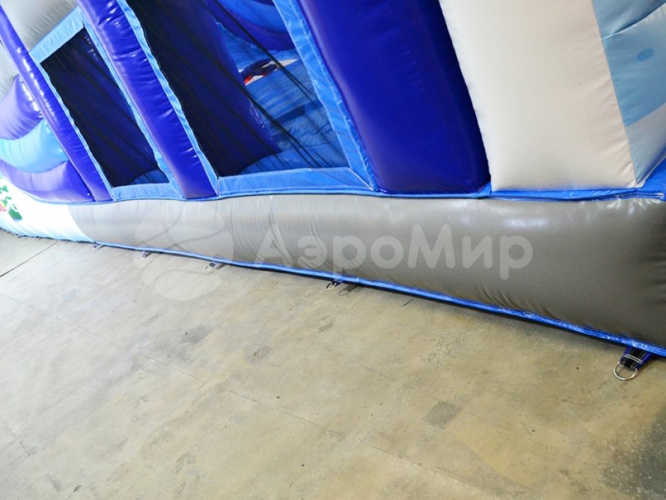 Надувная горка БС-102 «Зимняя сказка»