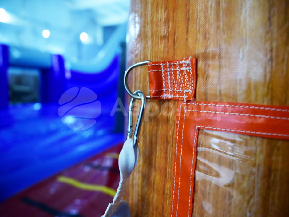 Надувная горка БС-102 «Зимняя сказка»