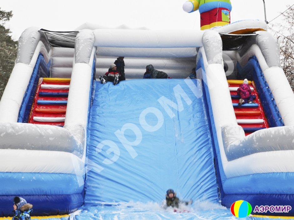 Надувная горка «Олимп» (Снята с производства)