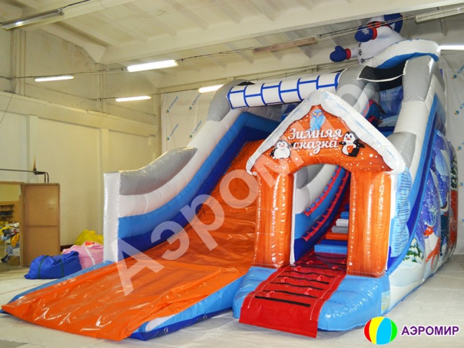 Зимняя горка для бизнеса — Снегорка