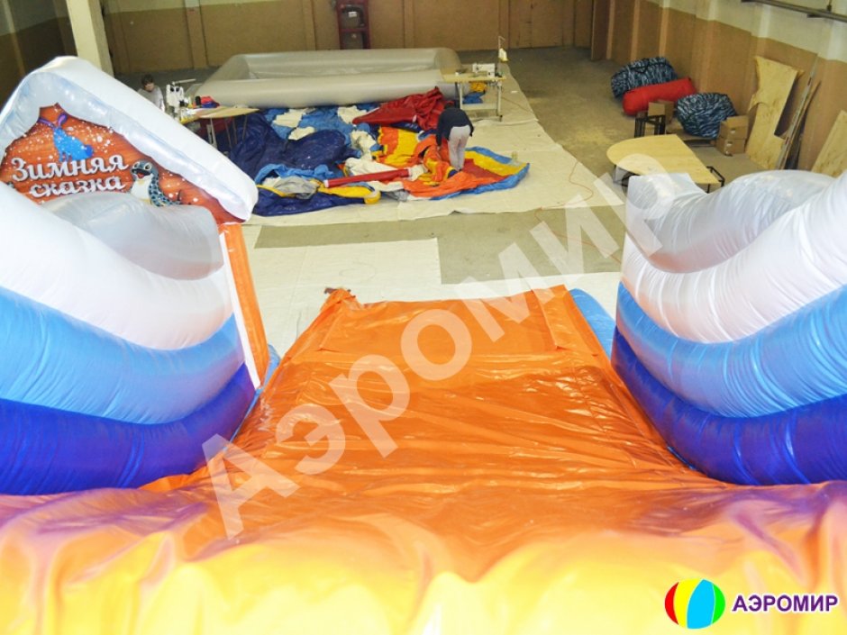 Зимняя горка для бизнеса — Снегорка