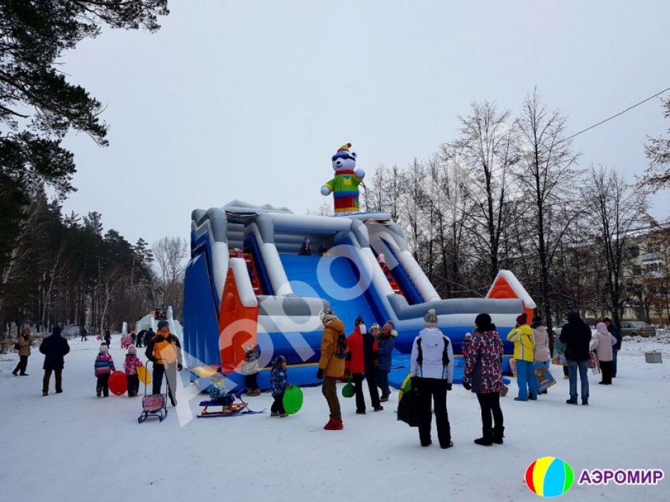 Надувная горка «Олимп» (Снята с производства)