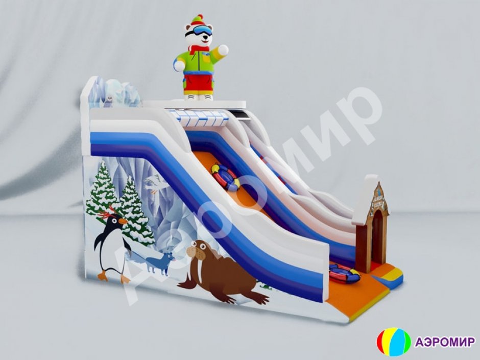 Зимняя горка для бизнеса — Снегорка