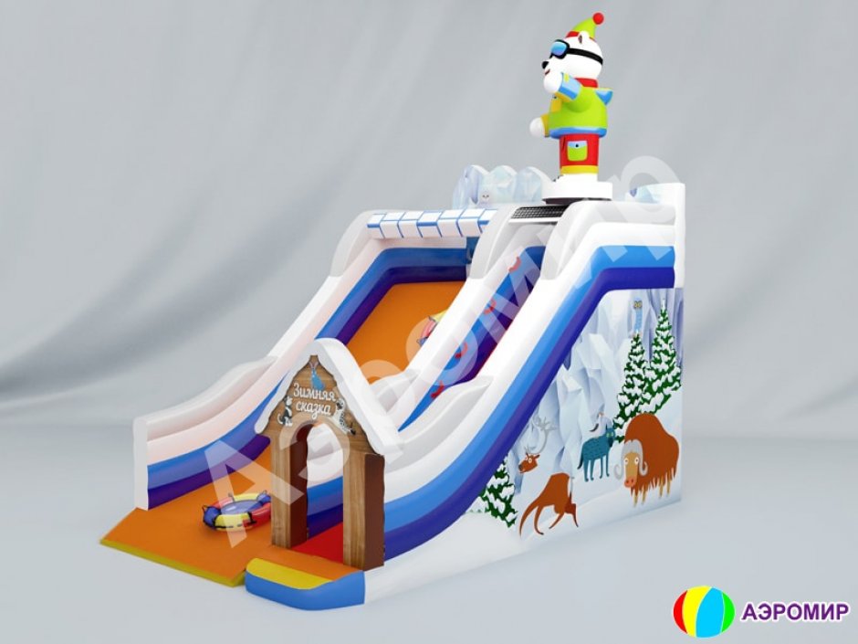 Зимняя горка для бизнеса — Снегорка