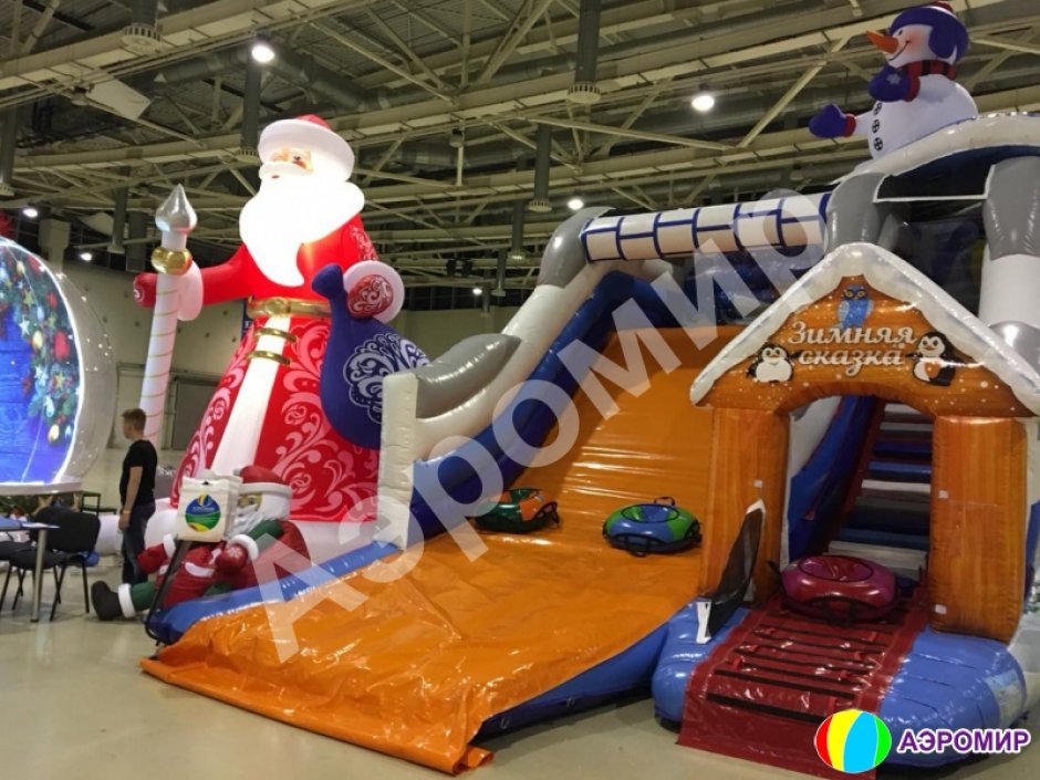 Зимняя горка для бизнеса — Снегорка