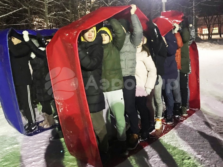 Веселые старты — комплект командных аттракционов для игр и развлечений