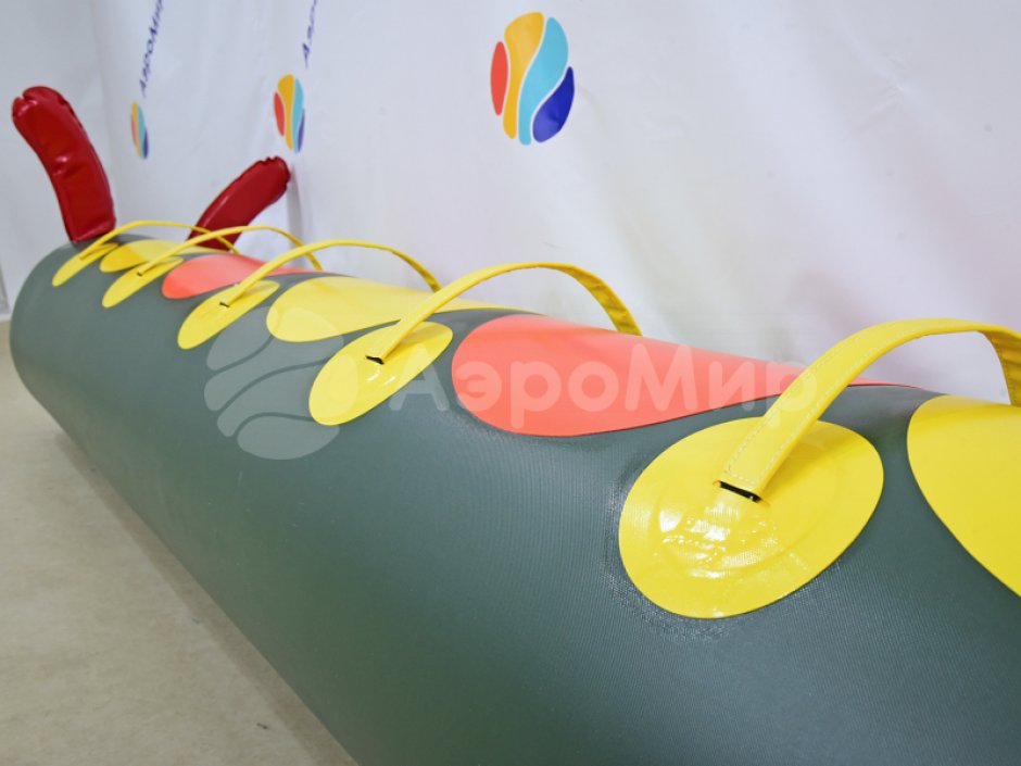 Надувная Торпеда-Гусеница — для веселых стартов, шуточных забегов и эстафет